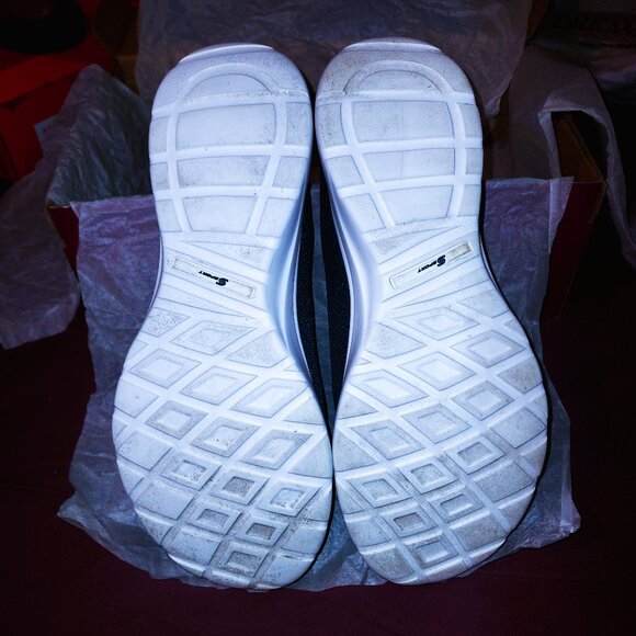 Skechers S Sport Womens Navy Memory Foam Mesh Sneakers Size 9.5M NWT - Picture 3 of 6